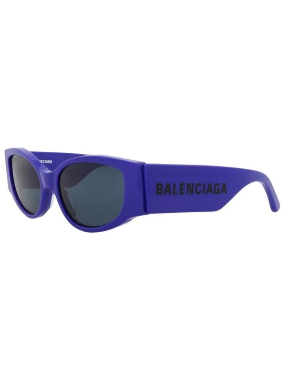 New Balenciaga Womens Cat Eye Blue Blue Blue Fashion Designer Sunglasses